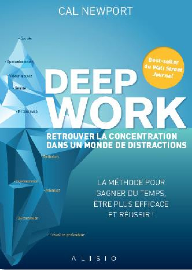 DEEP WORK  -  RETROUVER LA CONCENTRATION DANS UN MONDE DE DISTRACTIONS - Newport Cal - A Contre-courant