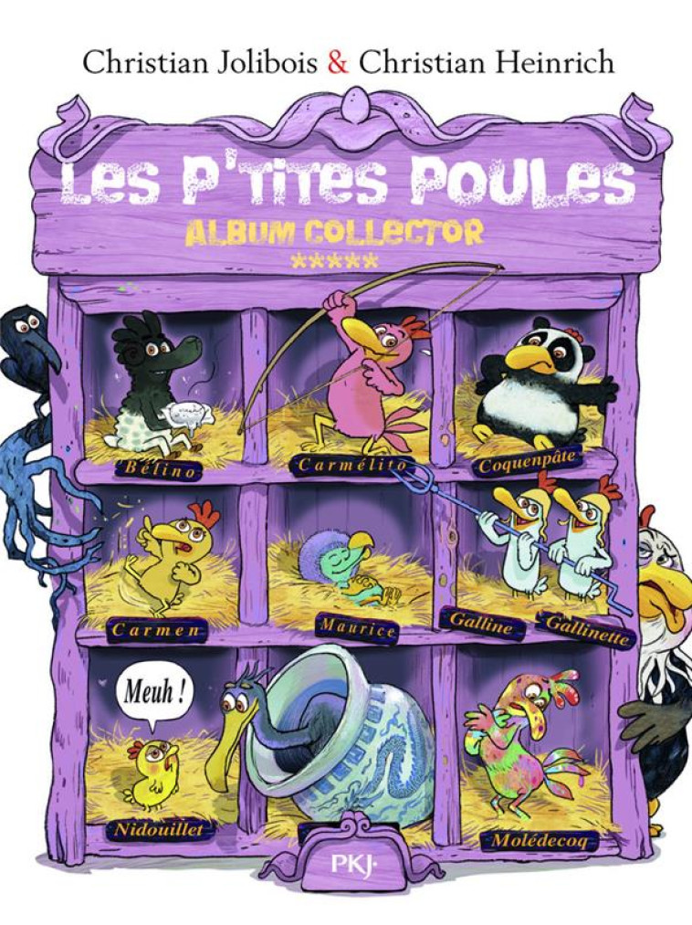 LES P-TITES POULES - ALBUM COL - JOLIBOIS/HEINRICH - POCKET