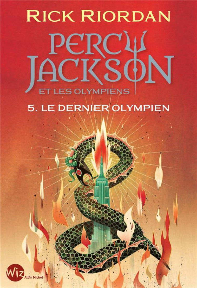 PERCY JACKSON ET LES OLYMPIENS - RIORDAN - ALBIN MICHEL