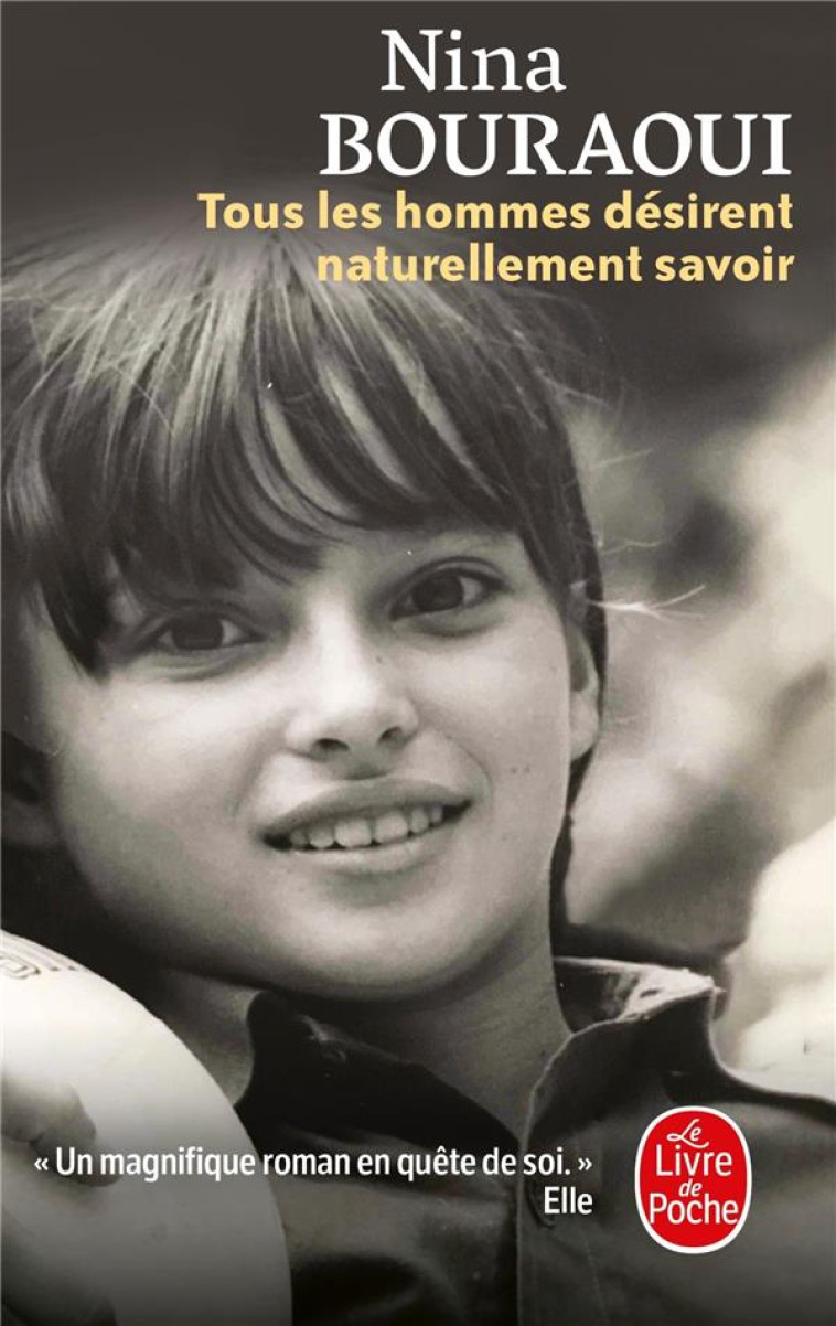 TOUS LES HOMMES DESIRENT NATUR - BOURAOUI NINA - NC