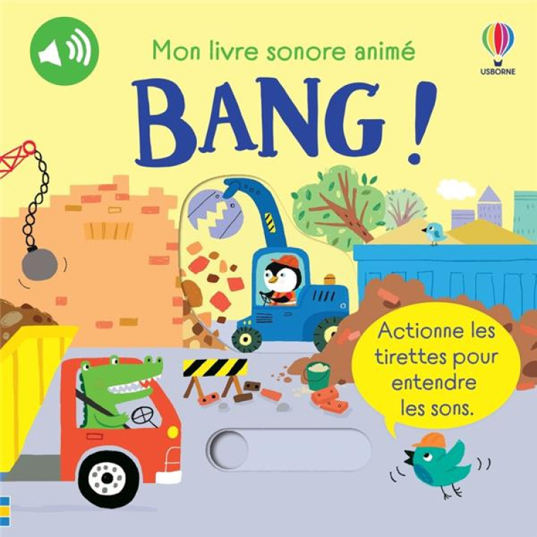 BANG ! - MON LIVRE SONORE ANIM - TAPLIN/BUSBY/DURBER - NC