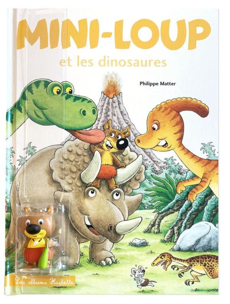 MINI-LOUP DINOSAURES AVEC FIGU - MATTER PHILIPPE - HACHETTE