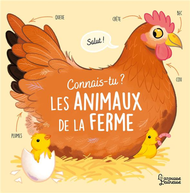 CONNAIS-TU LES ANIMAUX DE LA F - LE GALL OLIVIER - LAROUSSE