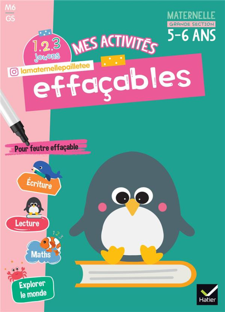 MES ACTIVITES EFFACABLES GRAND - WAELES/HEILLETTE - HATIER SCOLAIRE