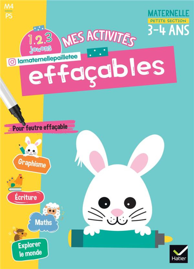 MES ACTIVITES EFFACABLES PETIT - WAELES/HEILLETTE - HATIER SCOLAIRE