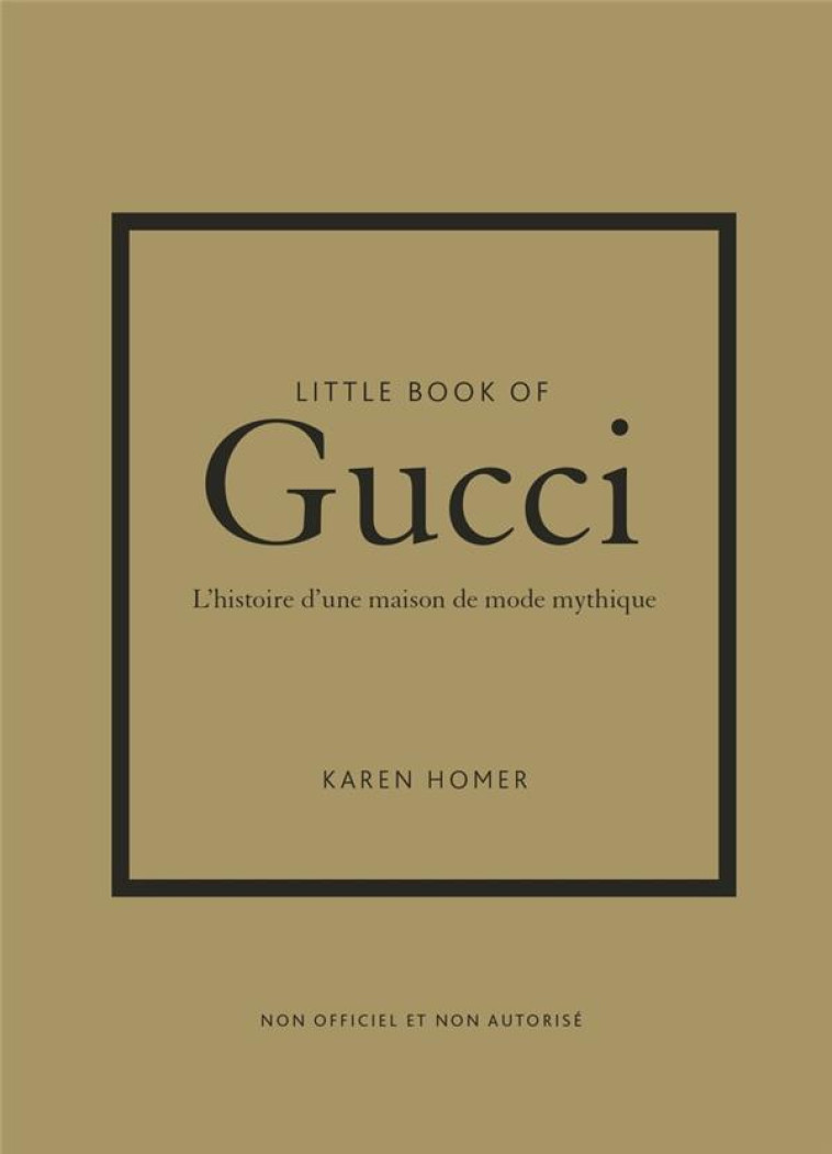 LITTLE BOOK OF GUCCI - (VERSIO - HOMER - PLACE VICTOIRES