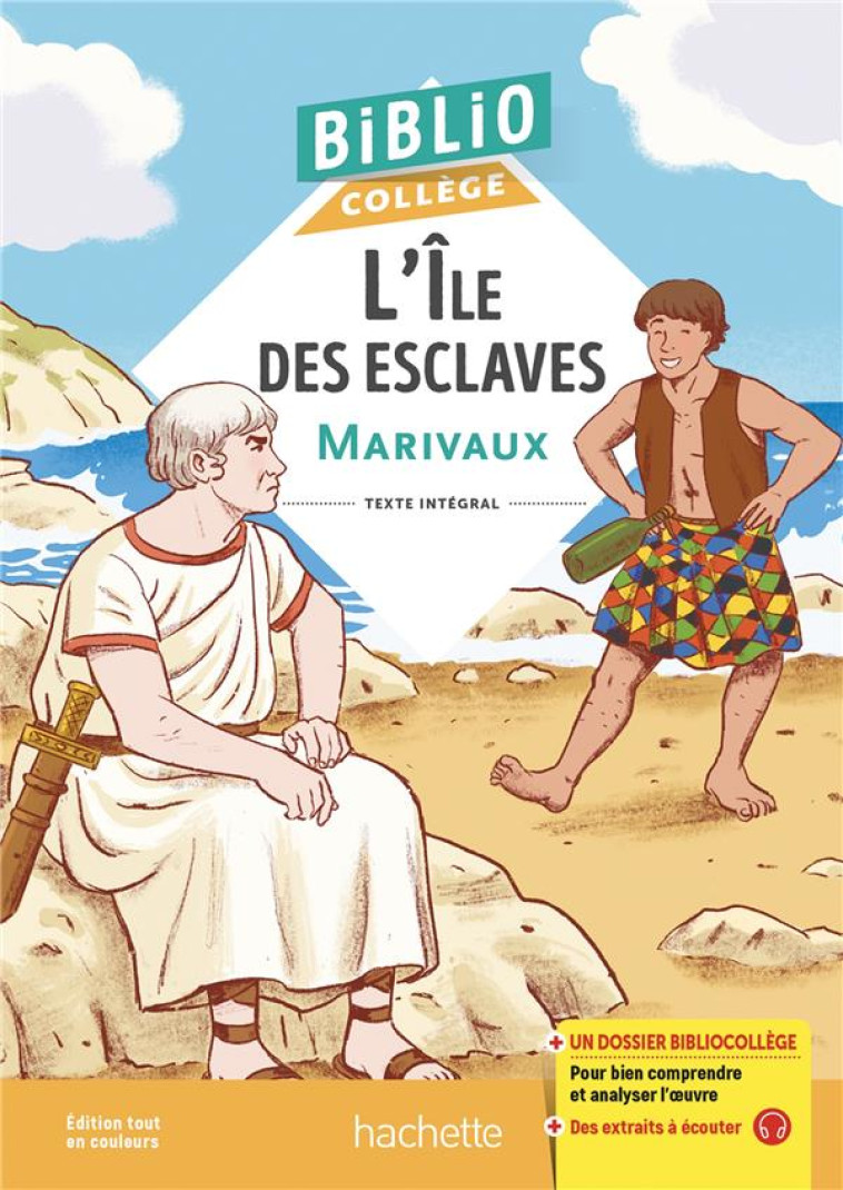 BIBLIOCOLLEGE L-ILE DES ESCLAV - MARIVAUX/DUPHOT - HACHETTE