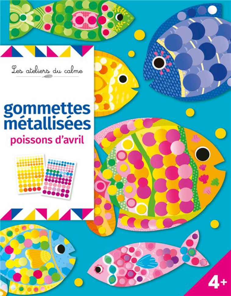 GOMMETTES METALLISEES POISSONS - AHRWEILLER LUCILE - NC