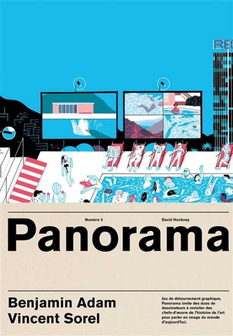 PANORAMA N.3  -  DAVID HOCKNEY - Adam Benjamin - La Vie moderne