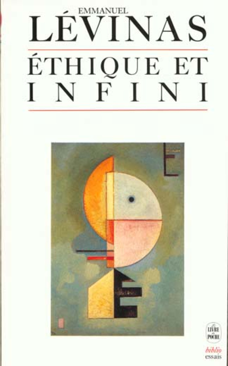 ETHIQUE ET INFINI - LEVINAS-E - LGF/Livre de Poche