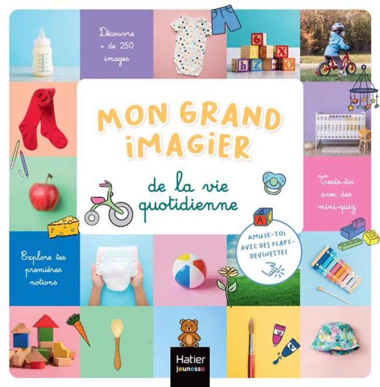 MON GRAND IMAGIER DE LA VIE QU - COLLECTIF - HATIER SCOLAIRE