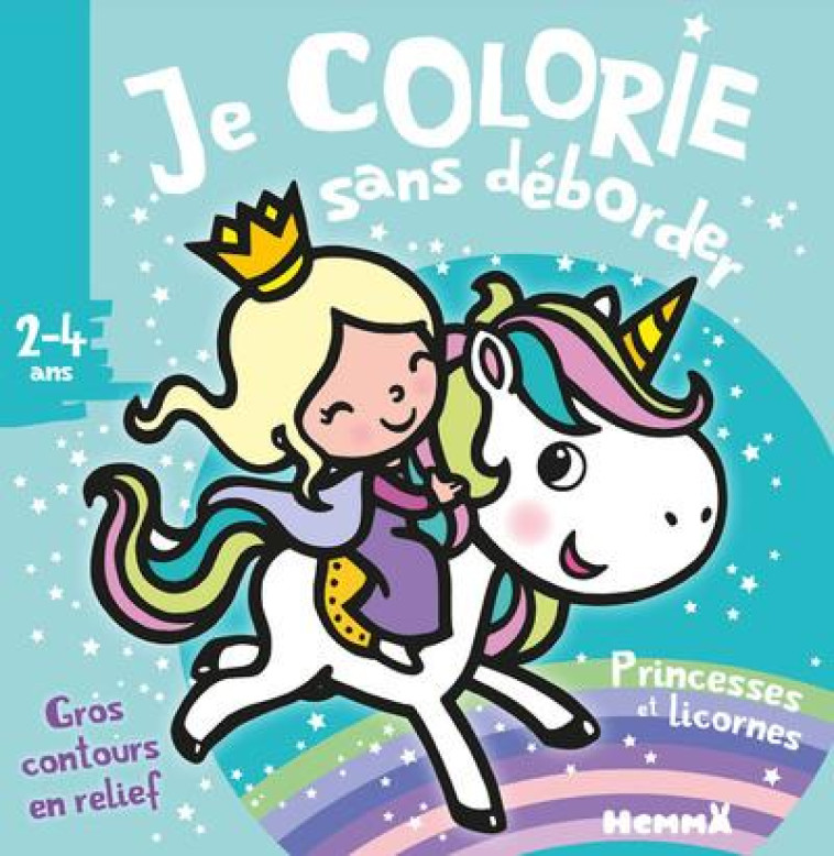 JE COLORIE SANS DEBORDER (2-4 - PIETTE NADINE - HEMMA