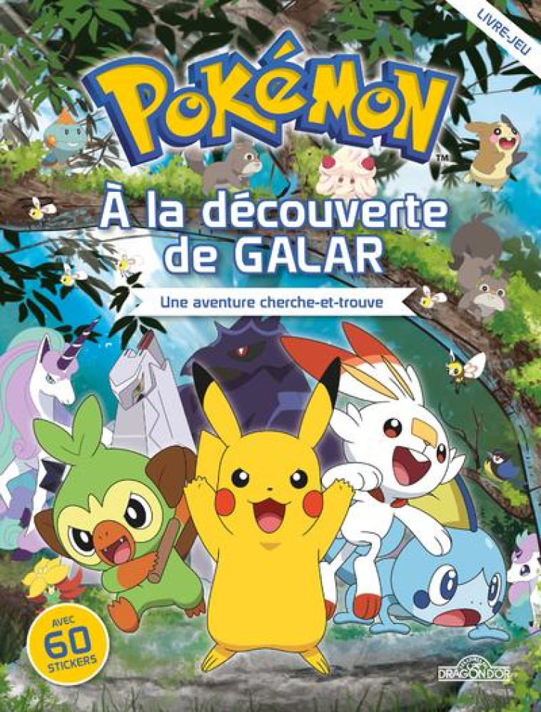 POKEMON - A LA DECOUVERTE DE G - THE POKEMON COMPANY - DRAGON D'OR