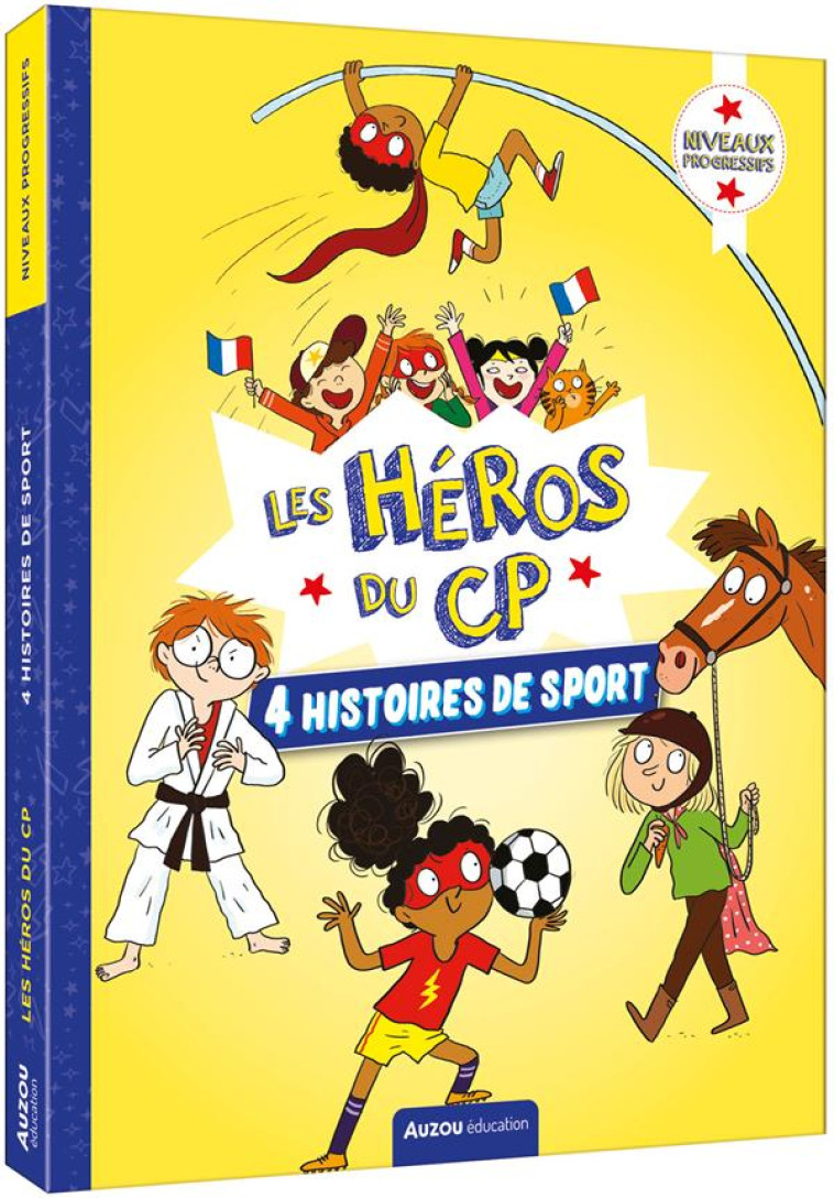 LES HEROS DU CP - 4 HISTOIRES - GILLIO/MARTINS - PHILIPPE AUZOU