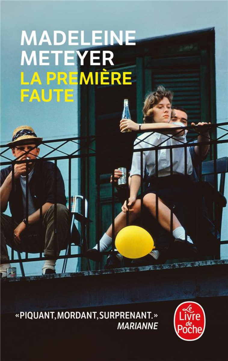 LA PREMIERE FAUTE - METEYER MADELEINE - LGF/Livre de Poche