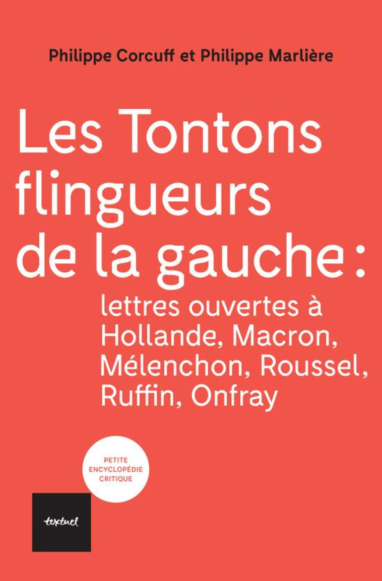 LES TONTONS FLINGUEURS DE LA G - CORCUFF/MARLIERE - TEXTUEL