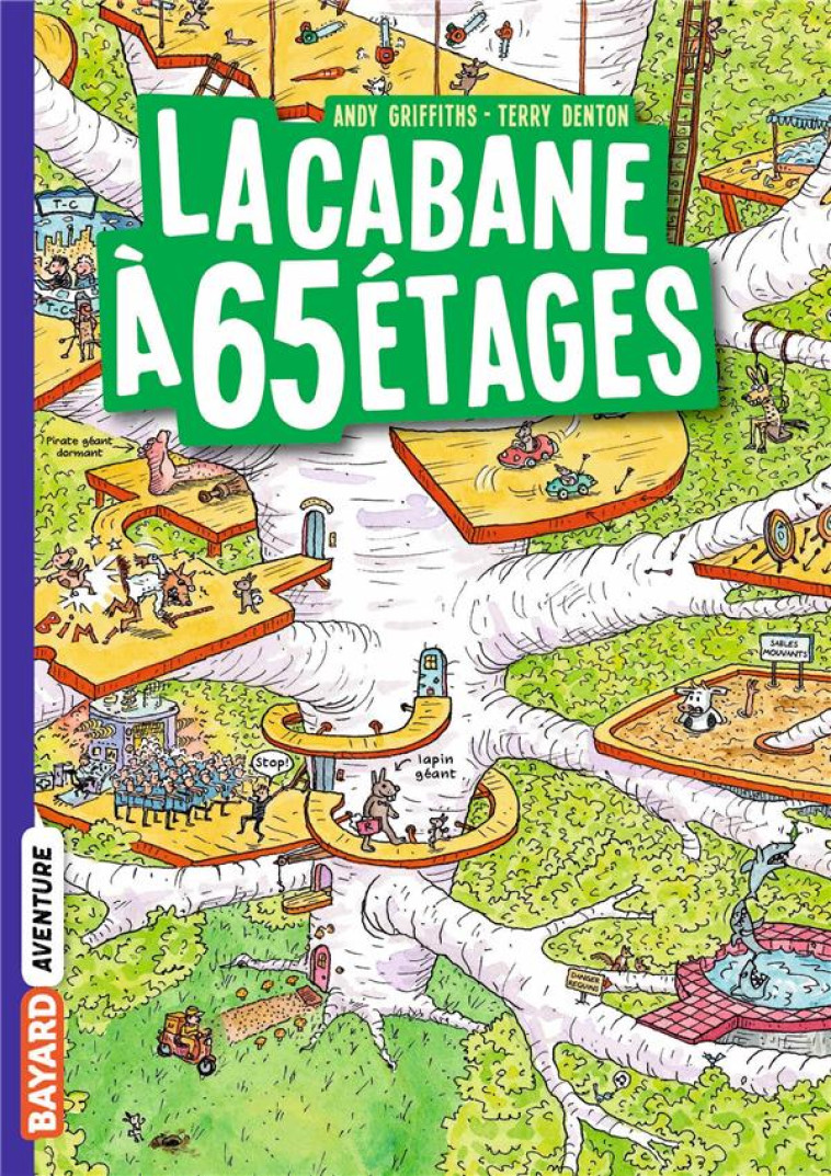 LA CABANE A 13 ETAGES POCHE , - GRIFFITHS/DENTON - BAYARD JEUNESSE