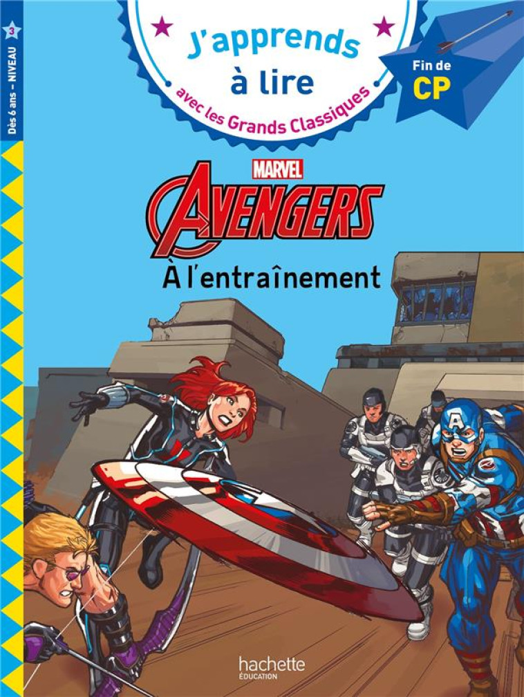 DISNEY MARVEL - CP NIVEAU 3 AV - ALBERTIN ISABELLE - HACHETTE