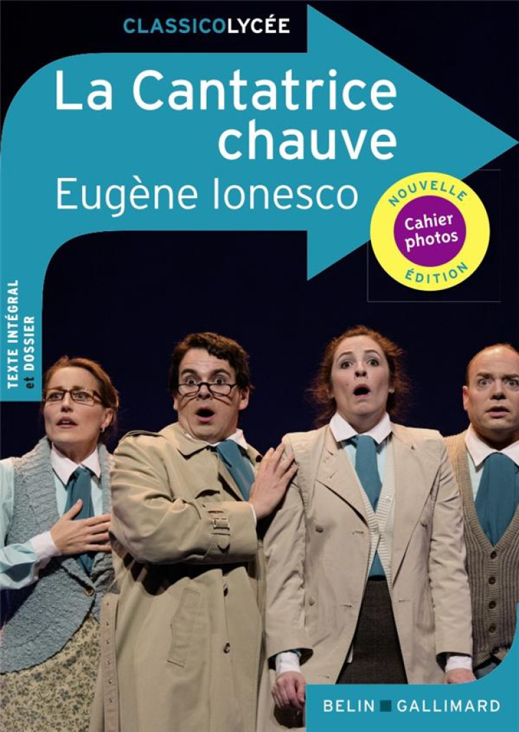 LA CANTATRICE CHAUVE - IONESCO EUGENE - BELIN