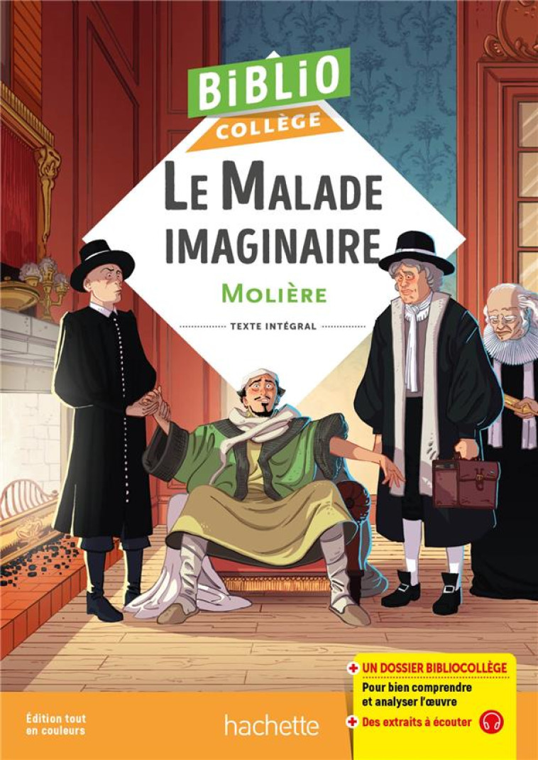 BIBLIOCOLLEGE - LE MALADE IMAG - MOLIERE/BRIVET - HACHETTE