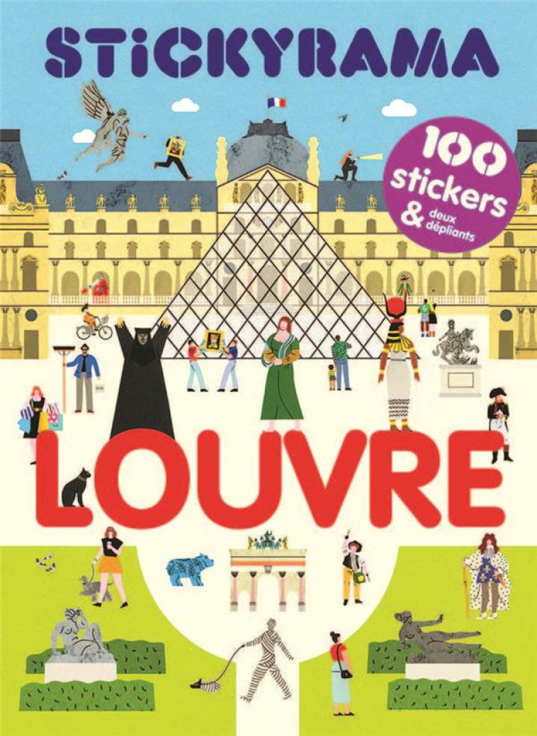 STICKYRAMA LOUVRE (ANG) - COLLECTIF - RMN