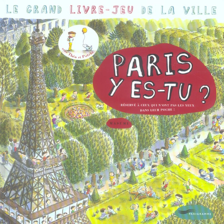 PARIS Y ES-TU? - KAMIYAMA MASUMI - PARIGRAMME