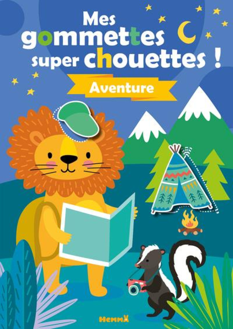 MES GOMMETTES SUPER CHOUETTES - COLLECTIF - HEMMA