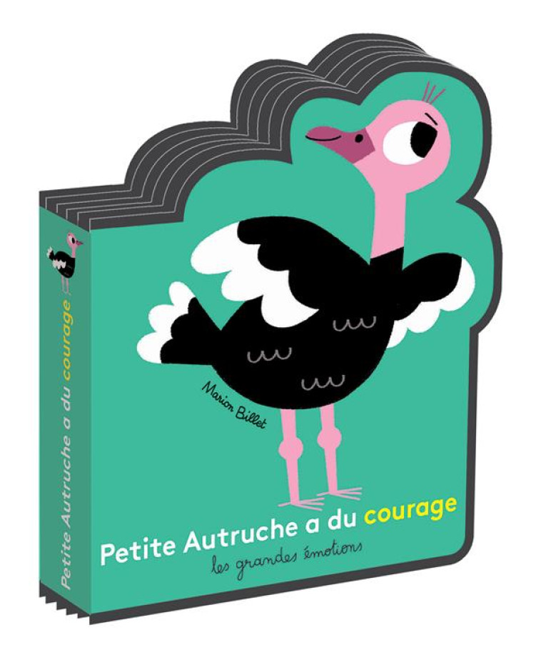 PETITE AUTRUCHE A DU COURAGE - BILLET MARION - GALLIMARD