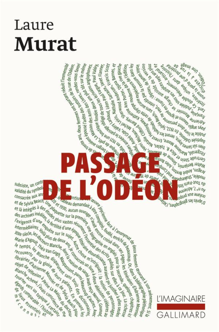 PASSAGE DE L-ODEON - SYLVIA BE - MURAT LAURE - GALLIMARD