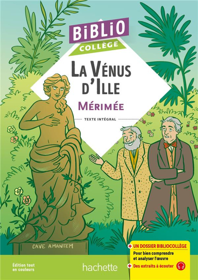 BIBLIOCOLLEGE - LA VENUS D-ILL - MERIMEE/ELLEA BIRD - HACHETTE