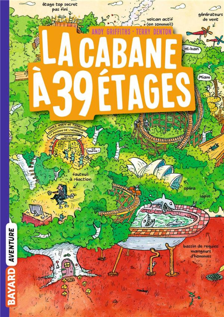 LA CABANE A 13 ETAGES POCHE , - GRIFFITHS/DENTON - BAYARD JEUNESSE