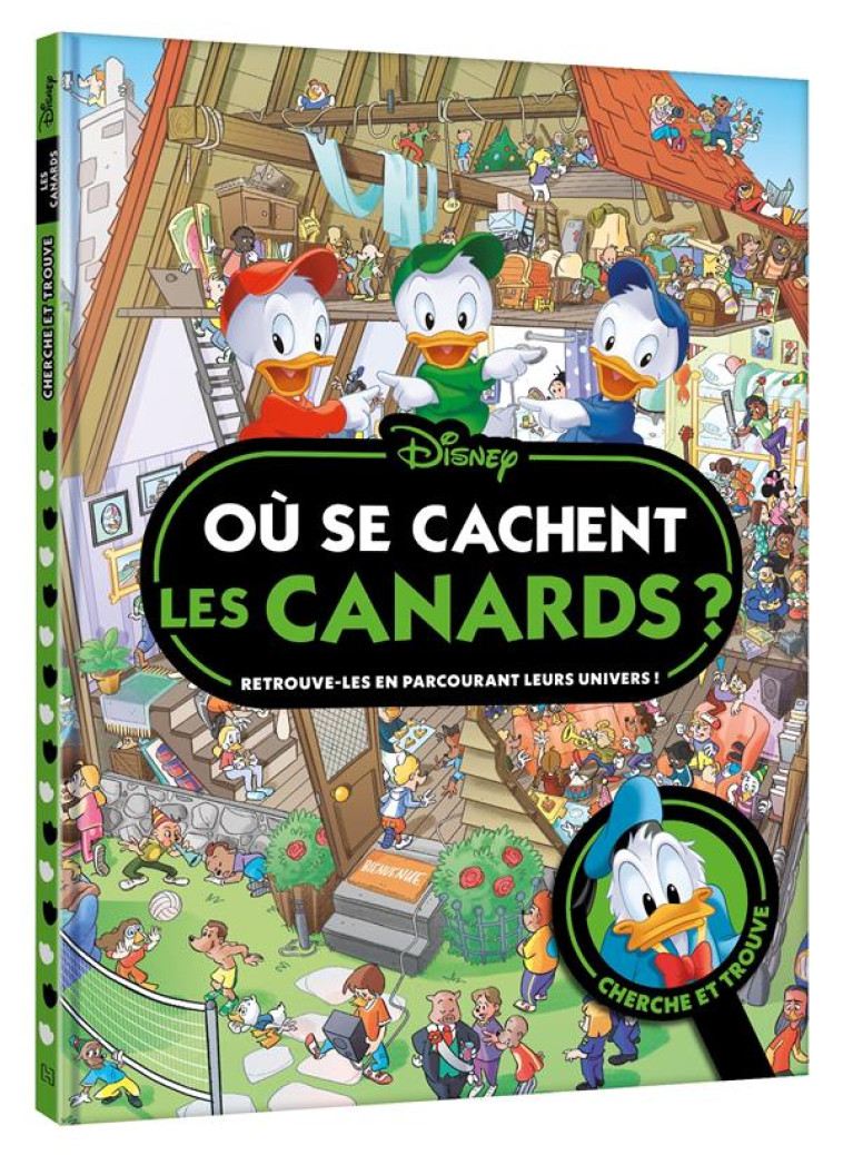 DISNEY - OU SE CACHENT  LES CA - XXX - HACHETTE