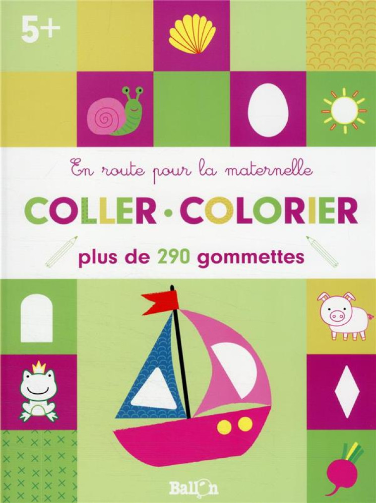 ERPM - COLLER ET COLORIER 5+ - XXX - NC