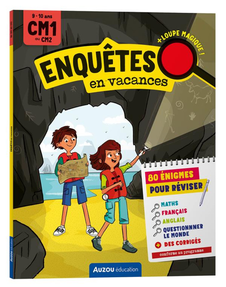 ENQUETES EN VACANCES - DU CM1 - VALLEE/TURQUOIS - PHILIPPE AUZOU