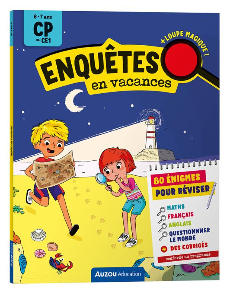 ENQUETES EN VACANCES - DU CP A - TURQUOIS ALICE - PHILIPPE AUZOU