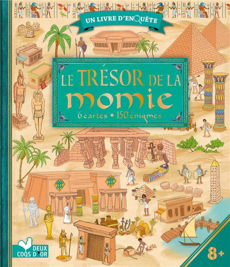 LE TRESOR DE LA MOMIE - HERVIEUX, JULIEN  - HACHETTE