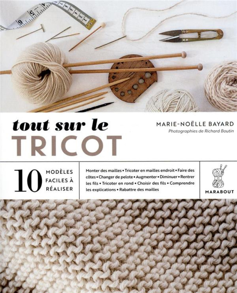 TOUT SUR LE TRICOT - BAYARD MARIE-NOELLE - MARABOUT