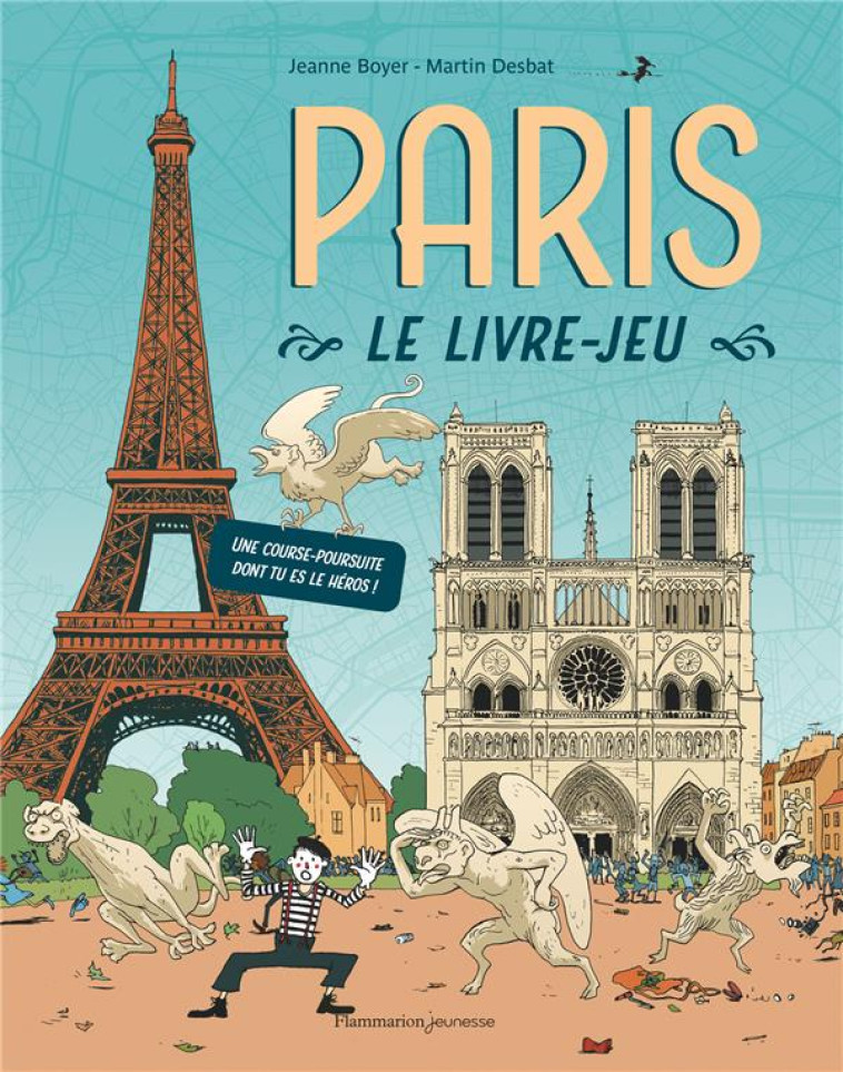 PARIS, LE LIVRE-JEU - DESBAT/BOYER - FLAMMARION