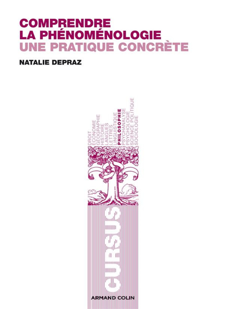 COMPRENDRE LA PHENOMENOLOGIE  -  UNE PRATIQUE CONCRETE (2E EDITION) - DEPRAZ, NATHALIE - NATHAN