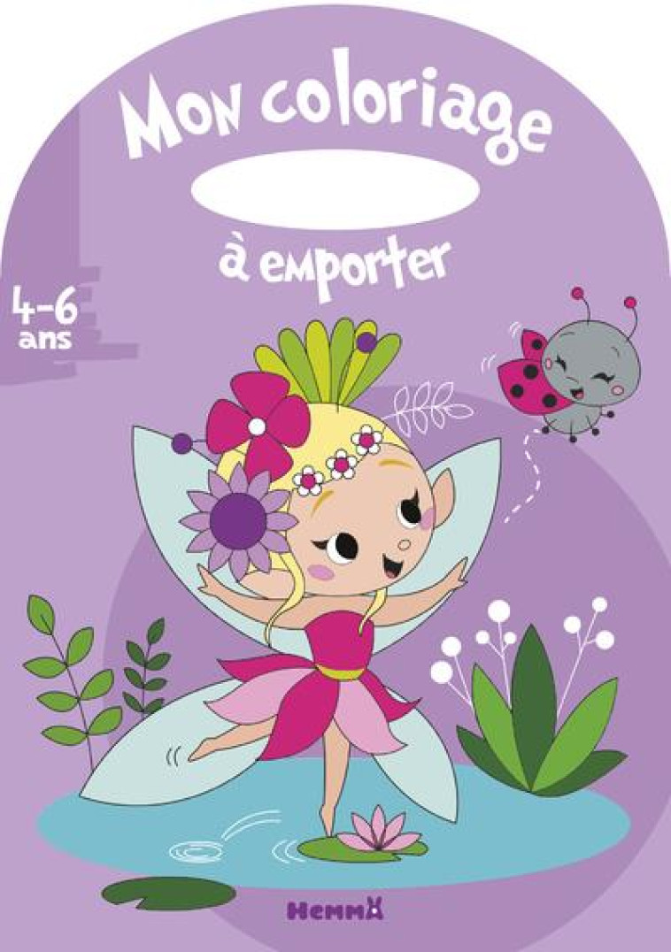 MON COLORIAGE A EMPORTER (4-6 - COLLECTIF/MADEDDU - HEMMA