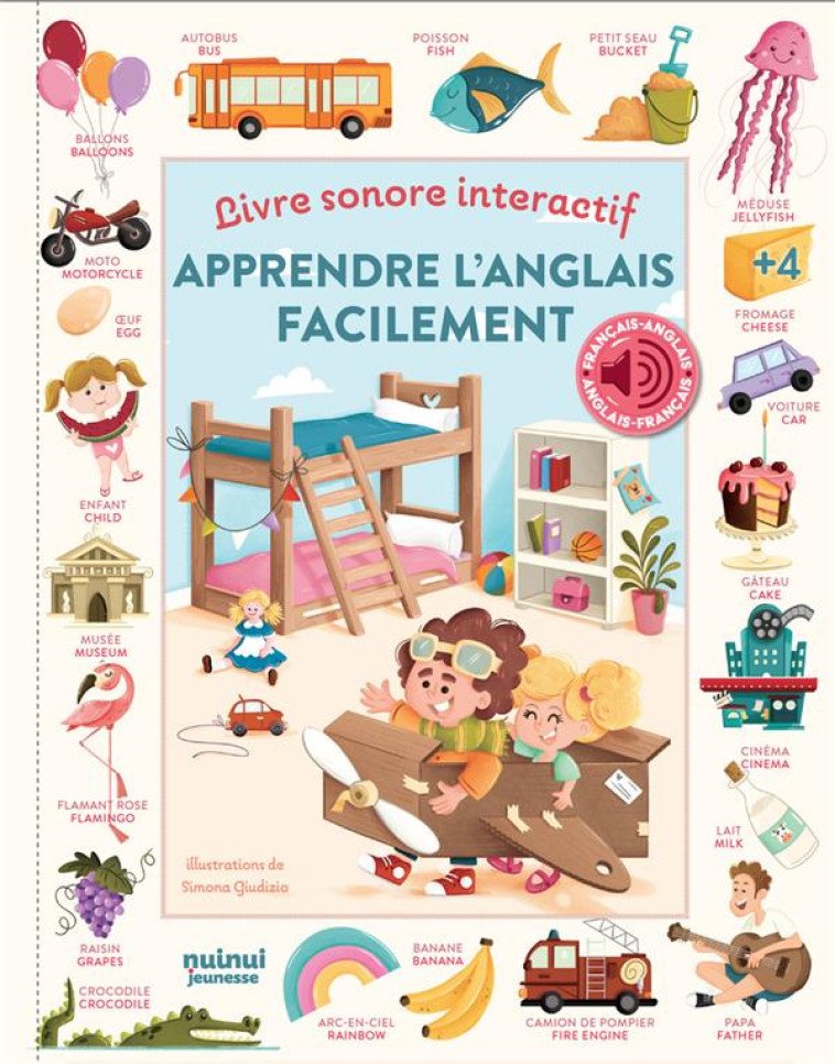 APPRENDRE L-ANGLAIS FACILEMENT - GIUDIZIO SIMONA - NUINUI JEUNESSE