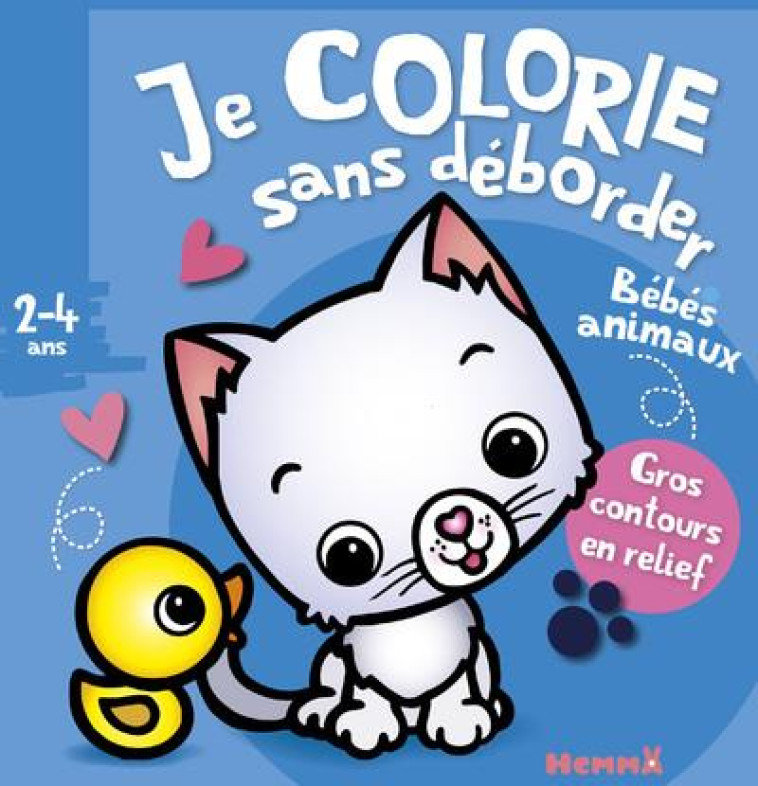 JE COLORIE SANS DEBORDER (2-4 - PIETTE NADINE - HEMMA