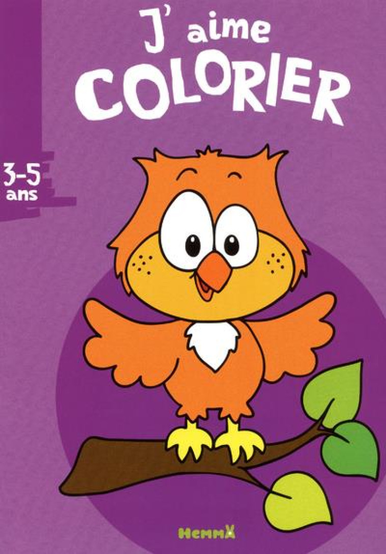 J-AIME COLORIER (3-5 ANS) (HIB - COLLECTIF/PIETTE - HEMMA