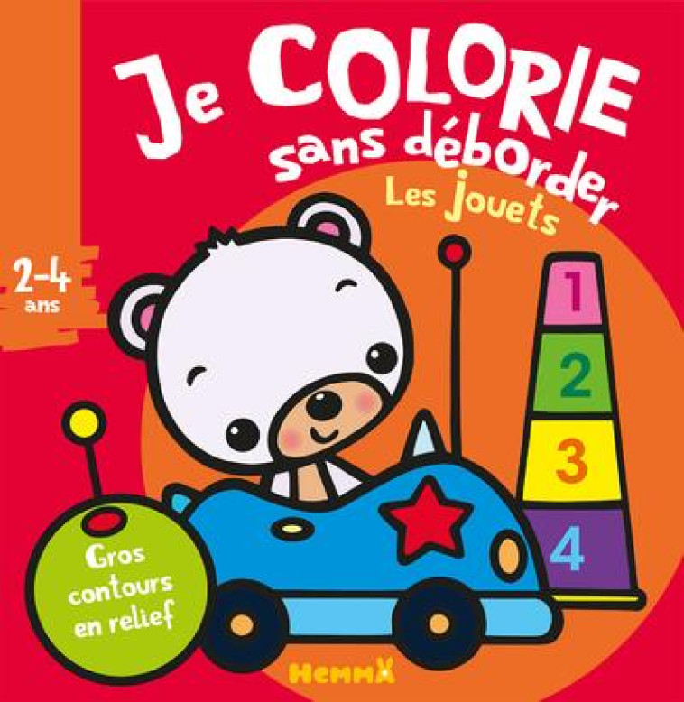 JE COLORIE SANS DEBORDER (2-4 - PIETTE NADINE - HEMMA