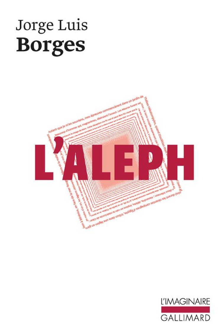 L'ALEPH - BORGES J L - GALLIMARD