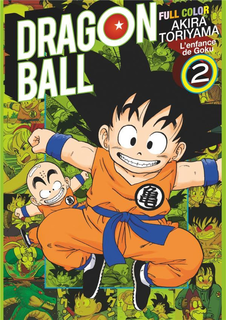 DRAGON BALL - FULL COLOR TOME 2 : L'ENFANCE DE GOKU - TORIYAMA  AKIRA - GLENAT