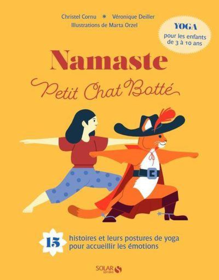 NAMASTE PETIT CHAT BOTTE ! - CORNU/DEILLER - SOLAR