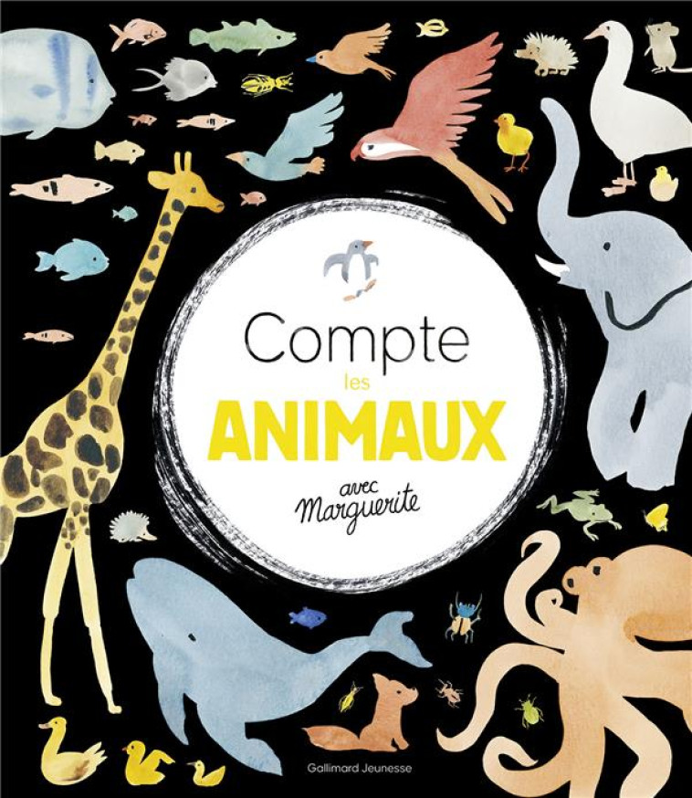 COMPTE LES ANIMAUX AVEC MARGUE - COURTIEU MARGUERITE - GALLIMARD