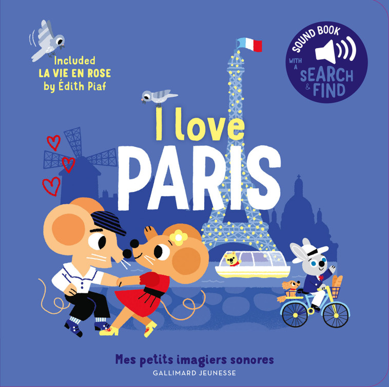 I love Paris - Billet Marion - GALLIMARD JEUNE