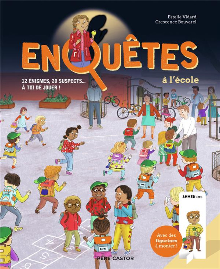 ENQUETES A L-ECOLE - 12 ENIGME - BOUVAREL/VIDARD - FLAMMARION